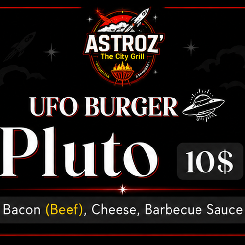 Pluto 🛸Burger